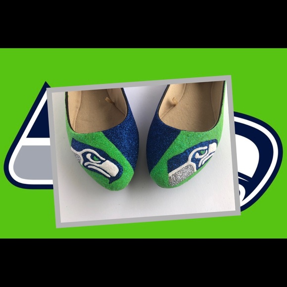 Kitty Paws Shoes Shoes Womens Custom Seattle Seahawks Kitty Paws Shoes Shoes Womens Custom Seattle Seahawks